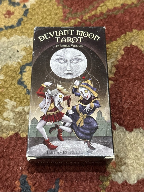 Deviant Moon Other - Deviant Moon Tarot Deck - Dramatic Moonlit Artwork - 78 cards - Patrick Valenza